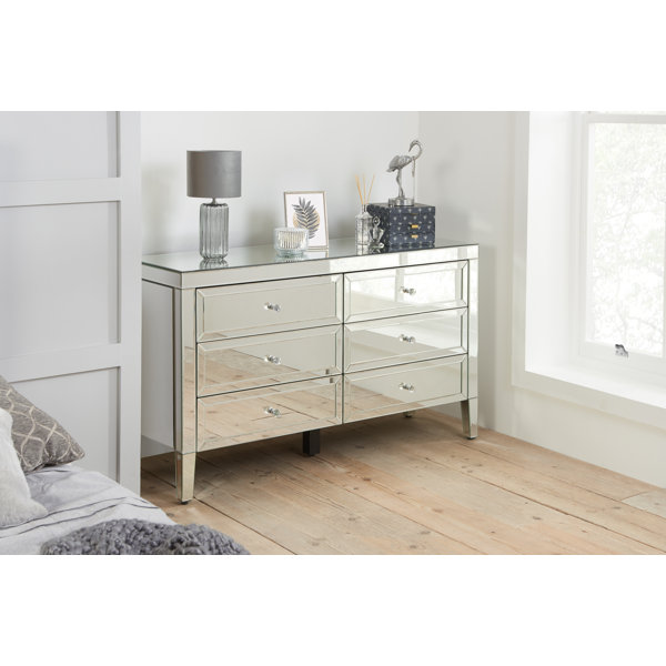 Wayfair mirrored chest of outlet drawers